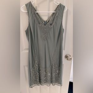 Adrianna Papell Beaded Cocktail Dress
